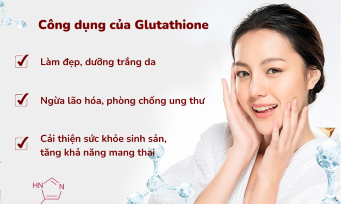 Tìm Hiểu Về Vai Trò Của Glutathione Đối Với Làn Da Của Phụ Nữ 2 Glutathione co tac dung gi 04 5efbfe7d06