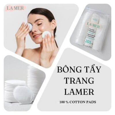 6 Bước Tẩy Trang Chuẩn Spa Tại Nhà Với Bông Tẩy Trang La Mer 2 Bông tẩy trang La Mer – Tinh tế từ chất liệu đến trải nghiệm