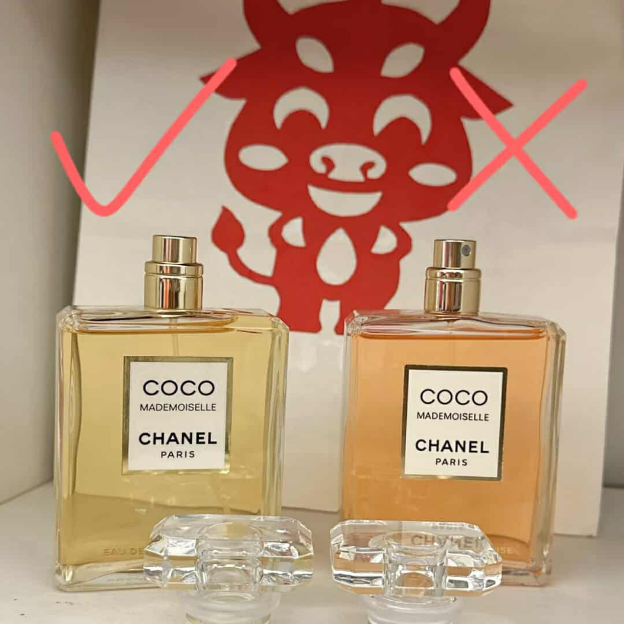 Cách Phân Biệt Chanel Coco Mademoiselle Hàng Thật và Giả 2025 3 Thiết kế chai nước hoa chính hãng tinh xảo, cân đối
