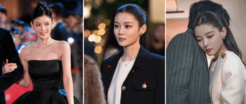 Visual Kim Yoo Jung sáng bừng với chiếc vòng cổ kim cương 