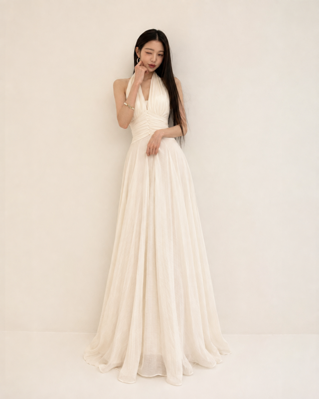 Jang Won-young Gây Sốt Khi Diện Váy Cổ Yếm Màu Kem, Khoe Trọn Khí Chất Tiểu Thư Sang Trọng