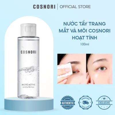 Đừng Bỏ Qua Nước Tẩy Trang Mắt Môi Cosnori Nếu Bạn Thường Xuyên Makeup!