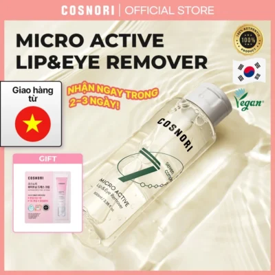 Đừng Bỏ Qua Nước Tẩy Trang Mắt Môi Cosnori Nếu Bạn Thường Xuyên Makeup!
